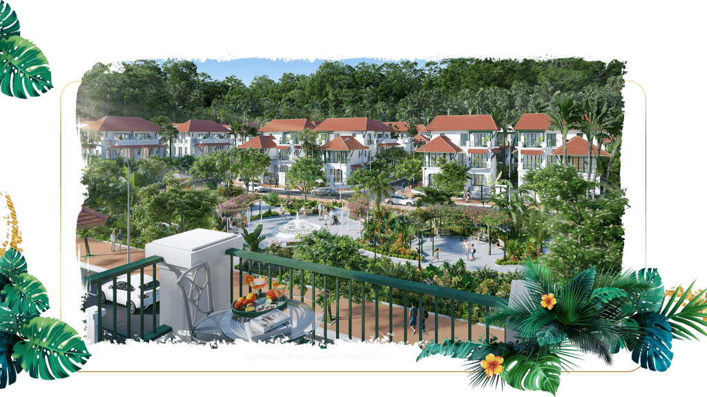 Sun Tropical Village tiên phong đem đến dòng BĐS second home chuẩn wellness ở Phú Quốc (Ảnh phối cảnh).