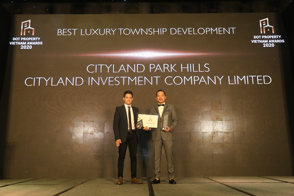 CityLand nhận giải khu đô thị cao cấp nhất Việt Nam