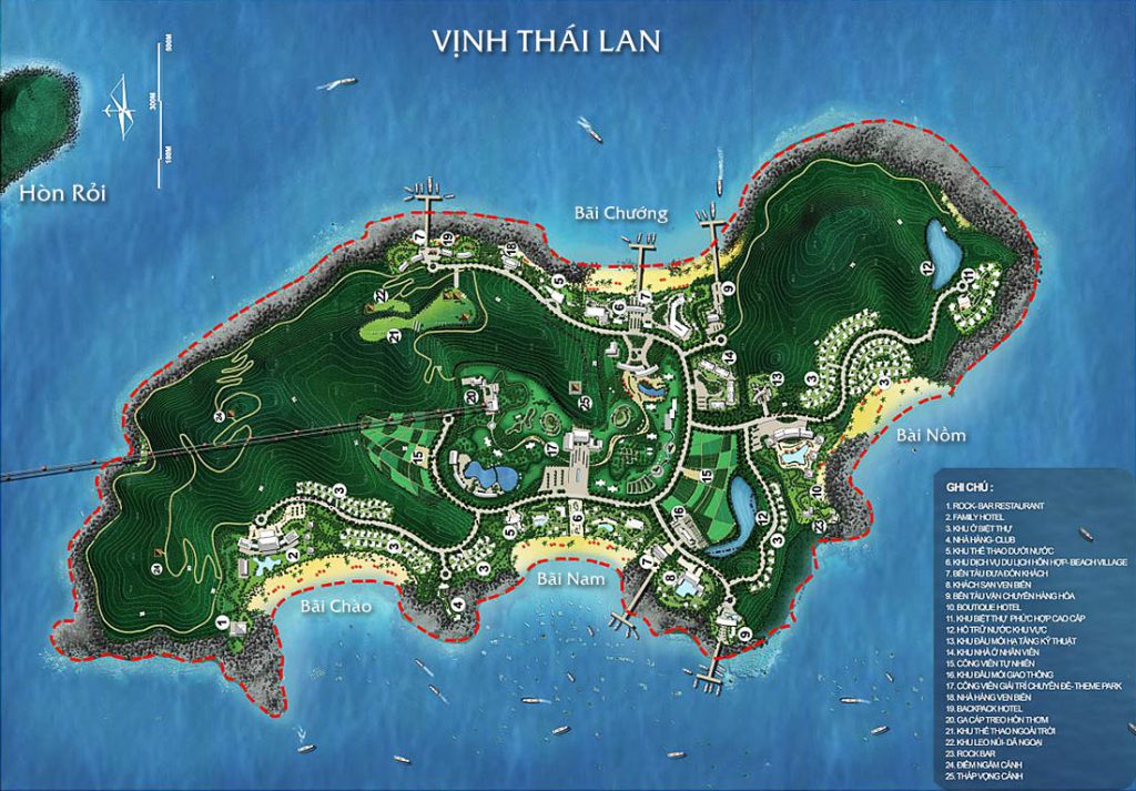 Quy hoạch Hòn Thơm Phú Quốc