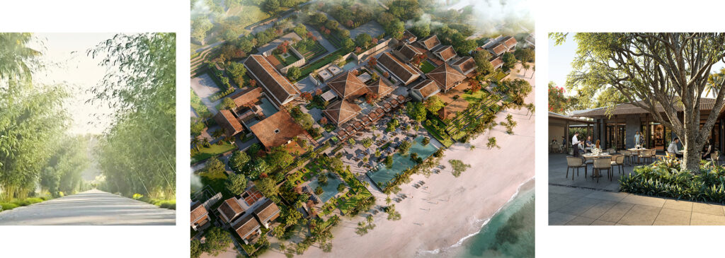 Park Hyatt Phú Quốc gắn với cảm hứng ngôi làng Việt truyền thống nằm bên bờ biển nguyên sơ của đảo Ngọc