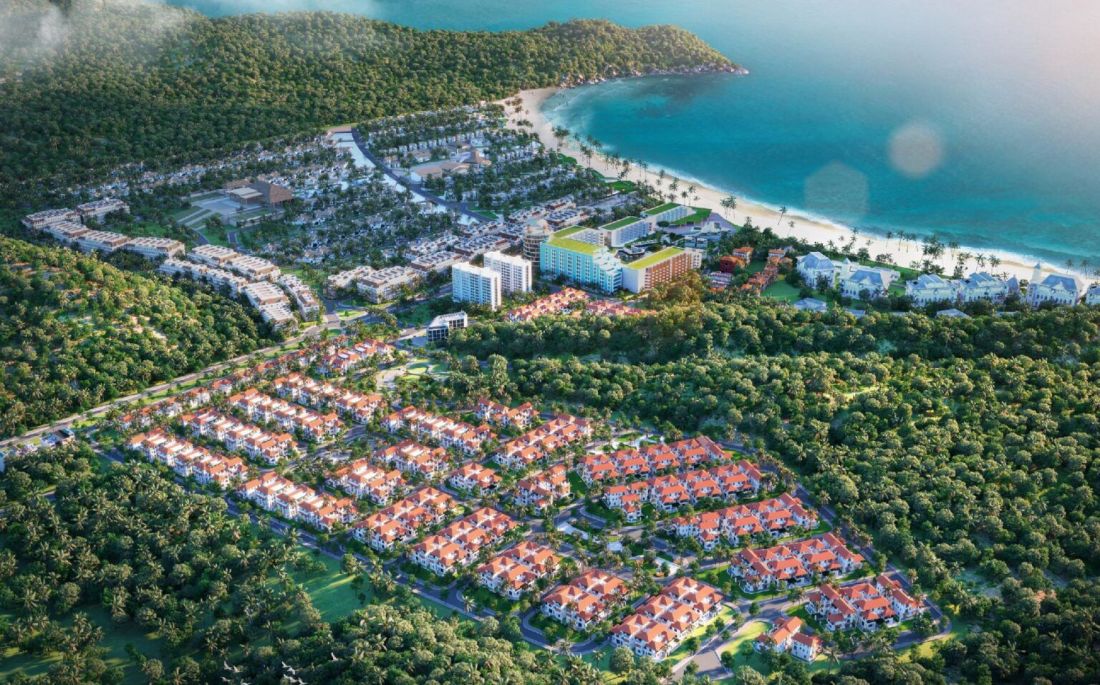 Cảnh quan dự án Second Home Phú Quốc - Sun Tropical Village