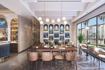 Phối cảnh không gian nội thất shophouse dự án Meyhomes Capital Phú Quốc. Ảnh: Tân Á Đại Thành