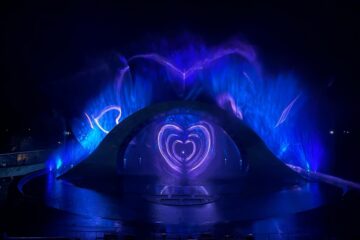 Hình ảnh thực tế của show diễn Kiss The Stars, sẵn sàng ra mắt vào tháng 12 này.